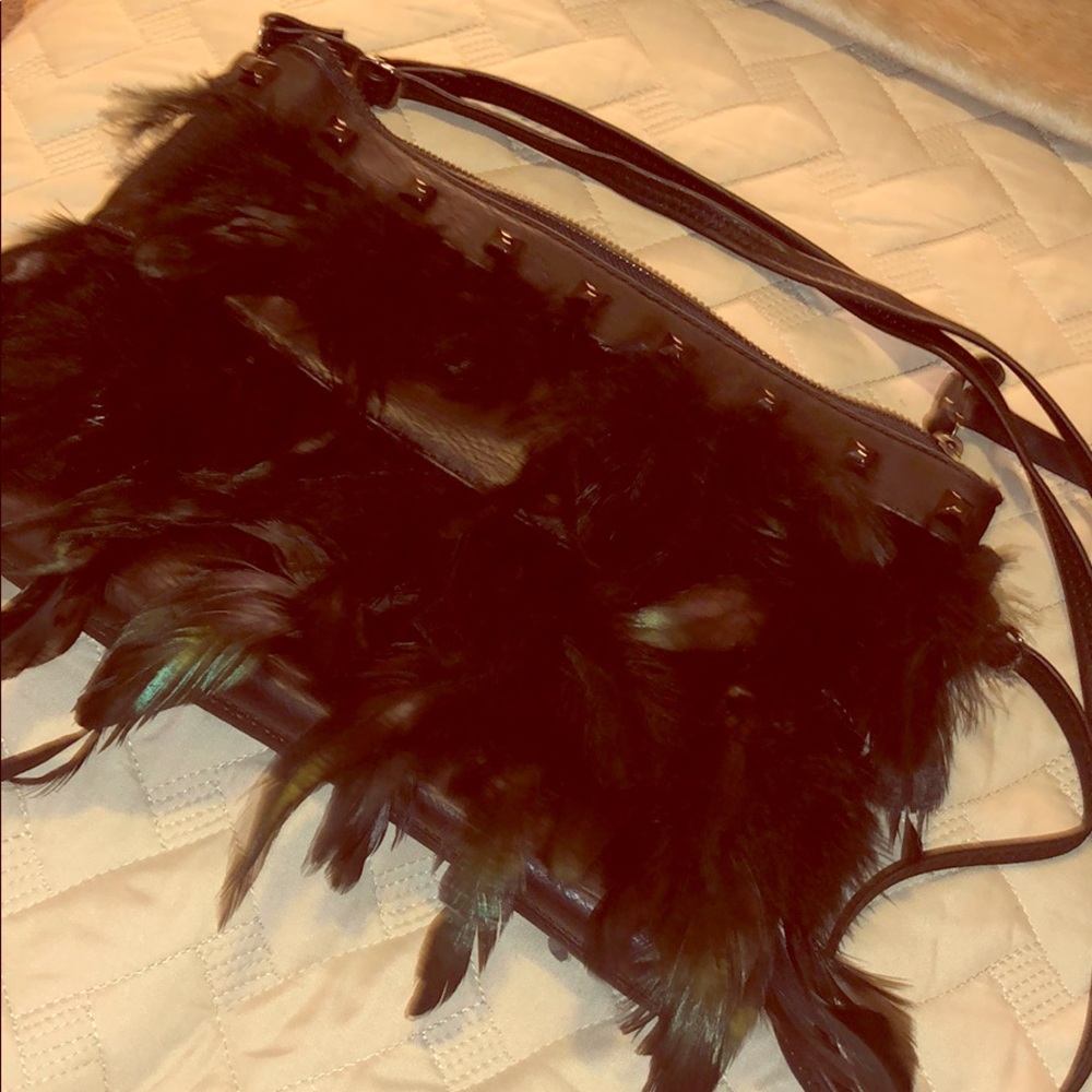 Jessica Simpson little black bag